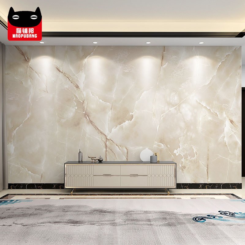 Household PVC Marble Bamboo Charcoal Board Interior Marble Wall Sheet Quick Delivery carbon crystal plate marble for wall