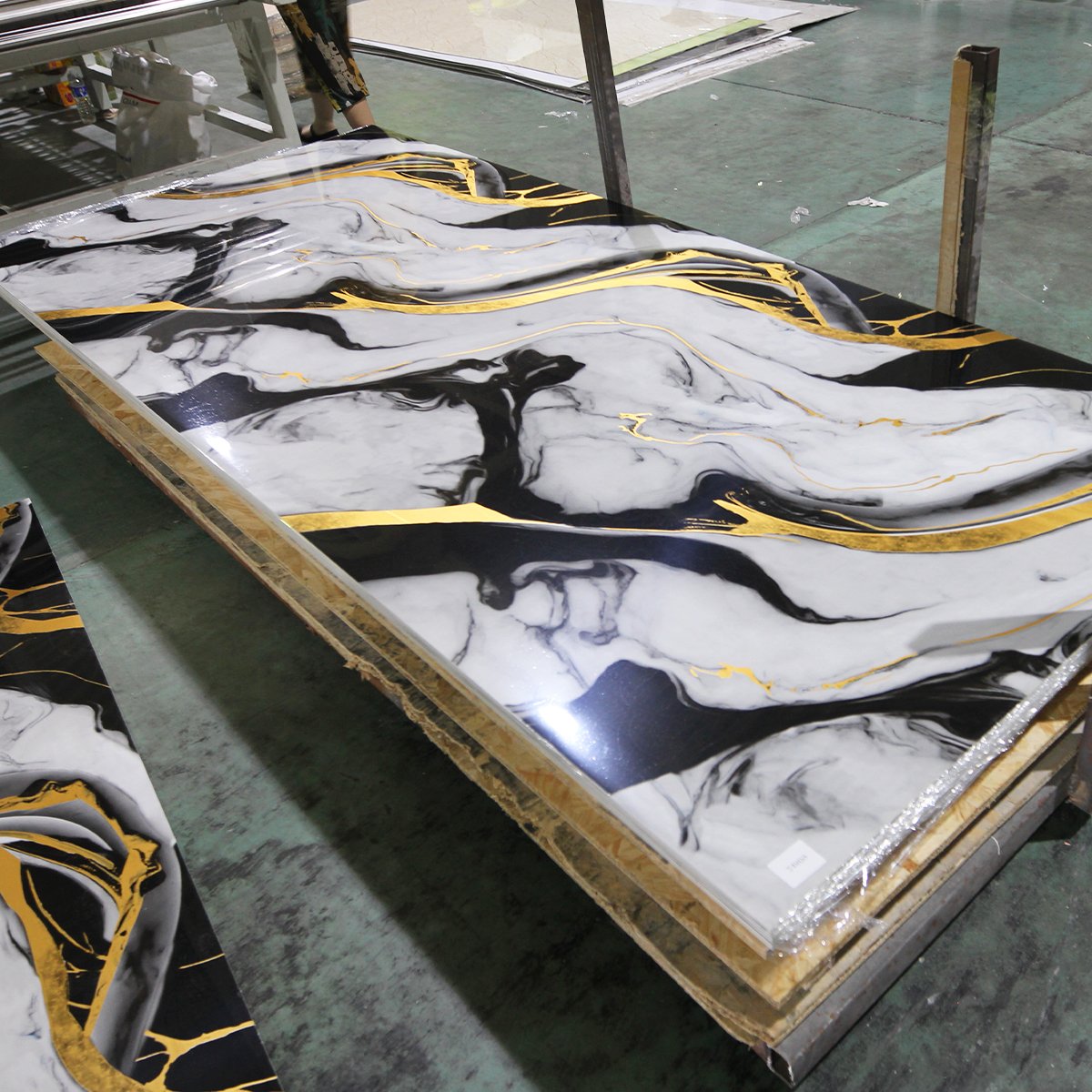Foju wholesale pvc marble board uv marble sheet wall panel pvc marble sheet for wall decoration