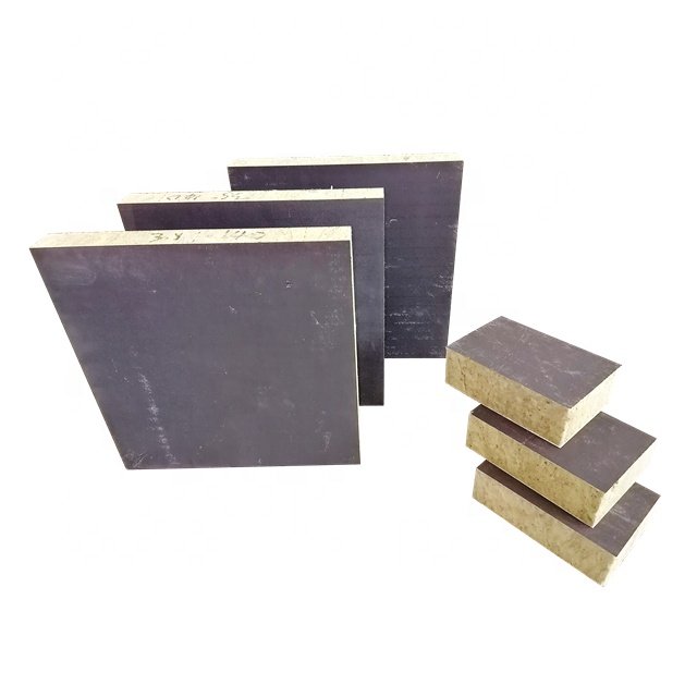 Cement mortar coated felt or aluminum foil facing Mineral/Rock wool insulation board construction insulation board