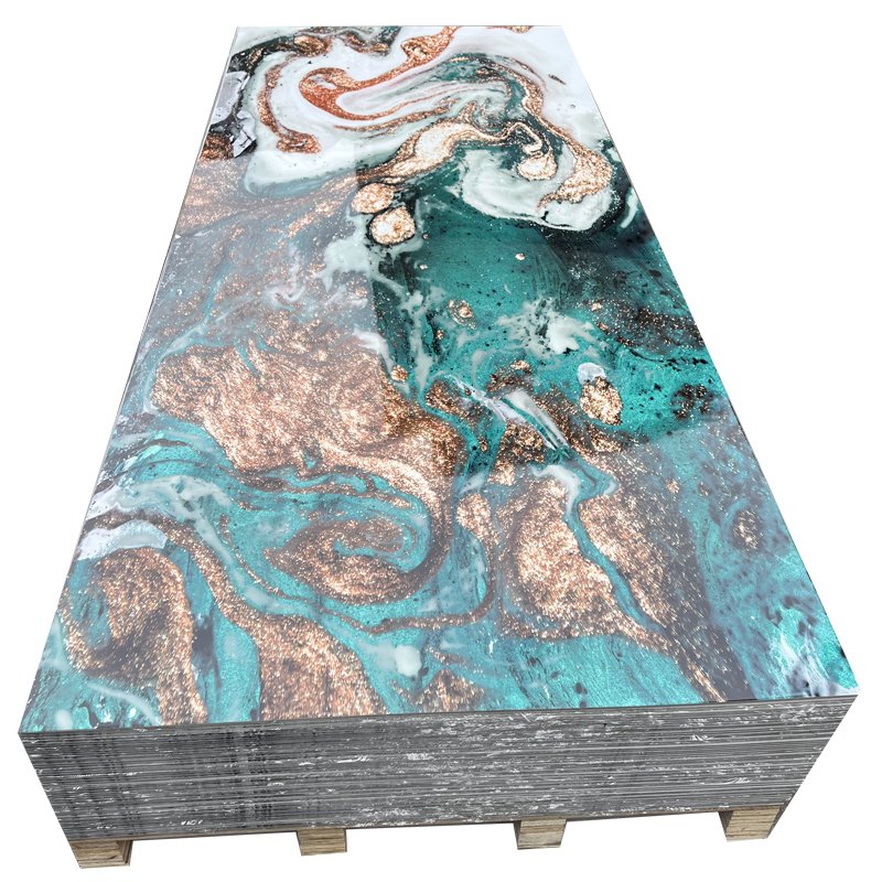 3d Eco-friendly Interior wall board Surface material wall board other wall decoration panels marble colors