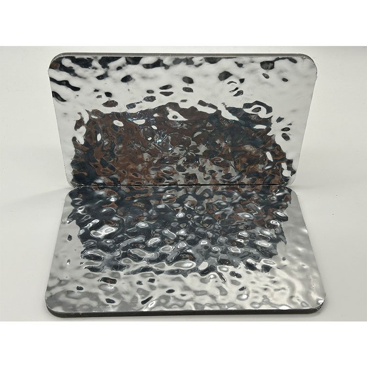 Bamboo charcoal wood veneer metal wall panel decorative plate bamboo PET Metal Board