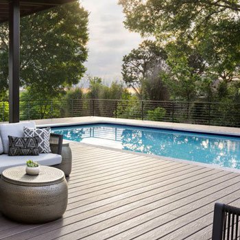 3D embossed exterior decking round hollow woodgrain anti-slip outdoor floor wpc composite decking panel other boards