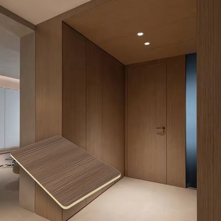 bathroom design composite carbon rock wood wall panel boards spc interior board