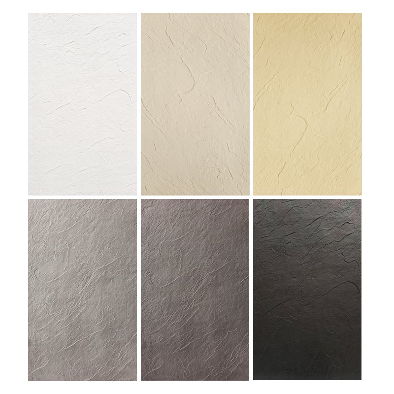 Large Indoor and Outdoor Wall Panels & Boards Flexible Soft SLATE for Home Decor