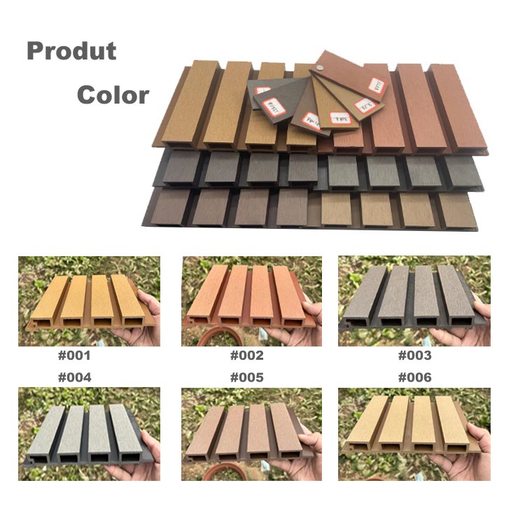 Classical Exterior Outdoor Wall Wpc Fluted Cladding Panel Other Boards