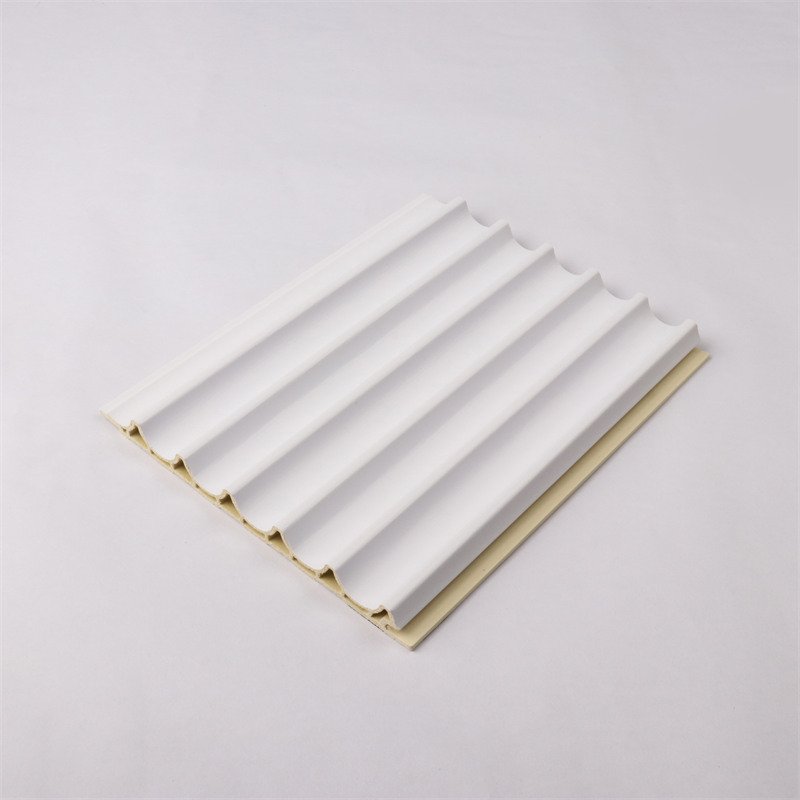 Ecological wood semi-circle inner arc background wall art design interior decoration wall panel