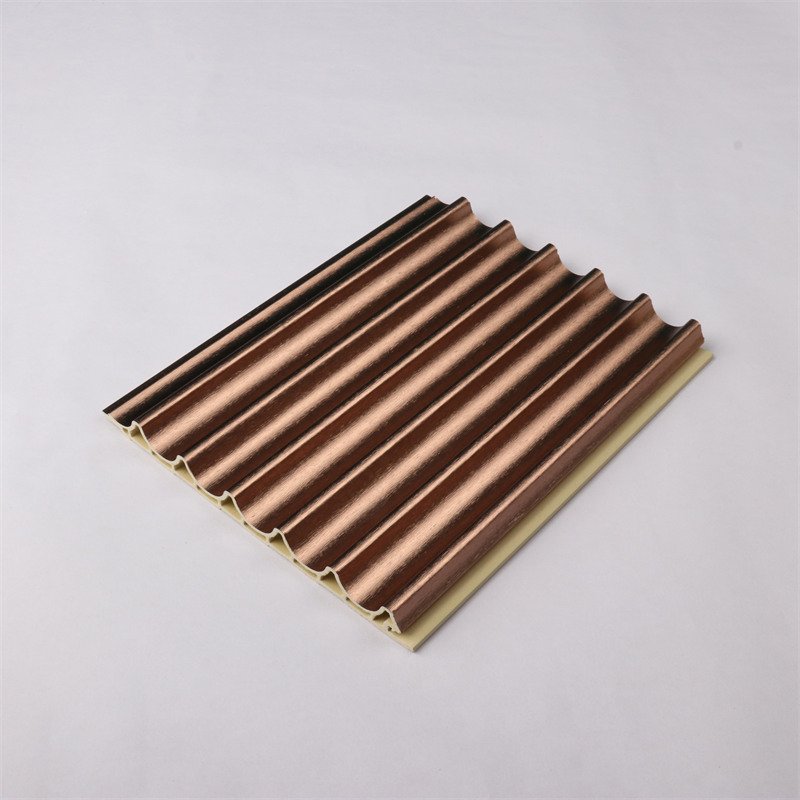 Ecological wood semi-circle inner arc background wall art design interior decoration wall panel