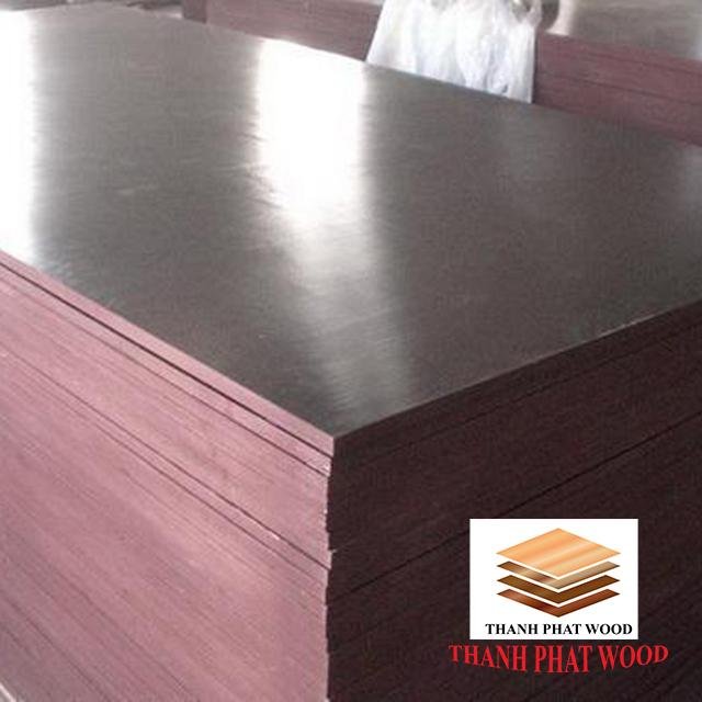 Good Deal on UV Plywood MDF Film Face Beech Veneer Board with Brown Surface for Outdoor Decoration Furniture-Exported UAE Japan