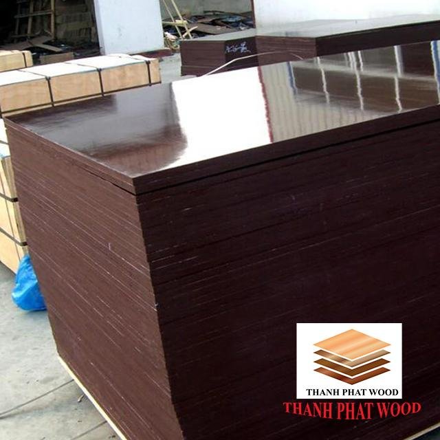 Good Deal on UV Plywood MDF Film Face Beech Veneer Board with Brown Surface for Outdoor Decoration Furniture-Exported UAE Japan