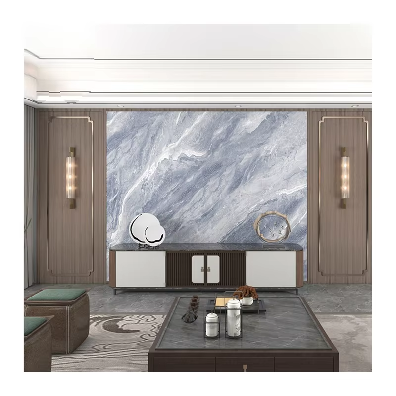 1220x2440mm UV Marble PVC Sheets High Gloss Laminated Plastic Plates Durable Premium Quality