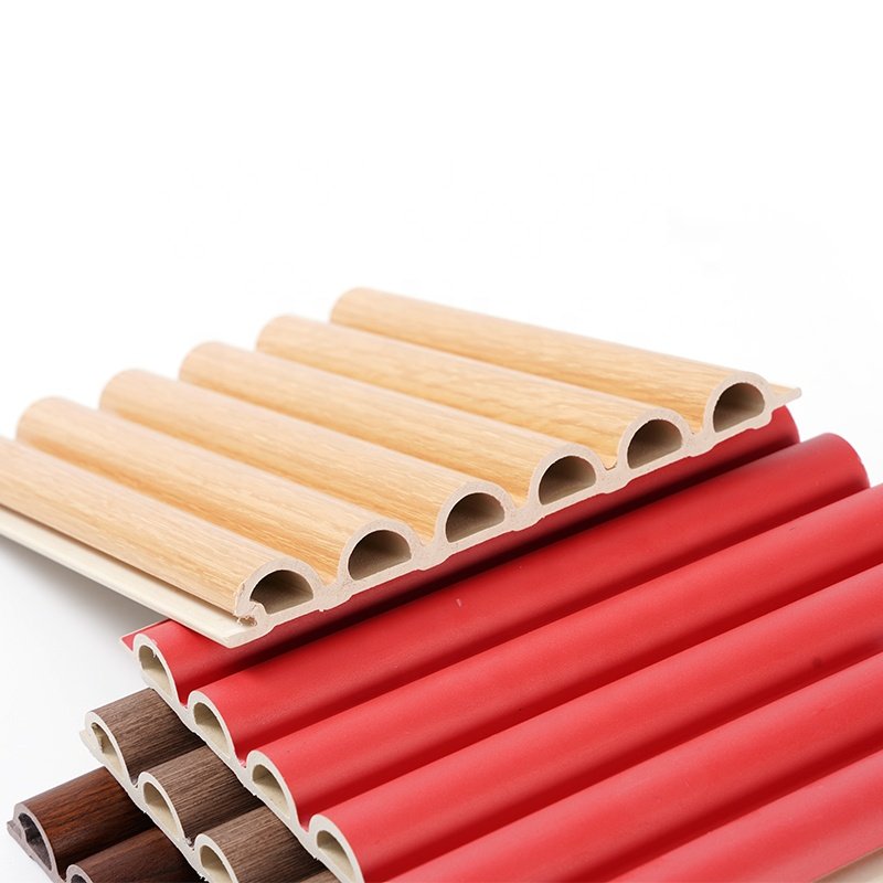 Plastic Wall Panels WPC Interior Decorative Flute Interior Wall Panels Boards Wallpaper/Wall Panels