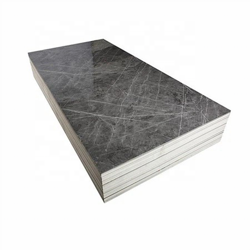 Good Selling UV Marble PVC Wall Panels Waterproof Sheet PVC Cladding Boards for TV Board Hotels and Halls with 1-Year Warranty