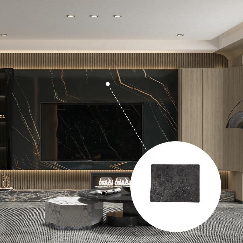 Good Selling UV Marble PVC Wall Panels Waterproof Sheet PVC Cladding Boards for TV Board Hotels and Halls with 1-Year Warranty