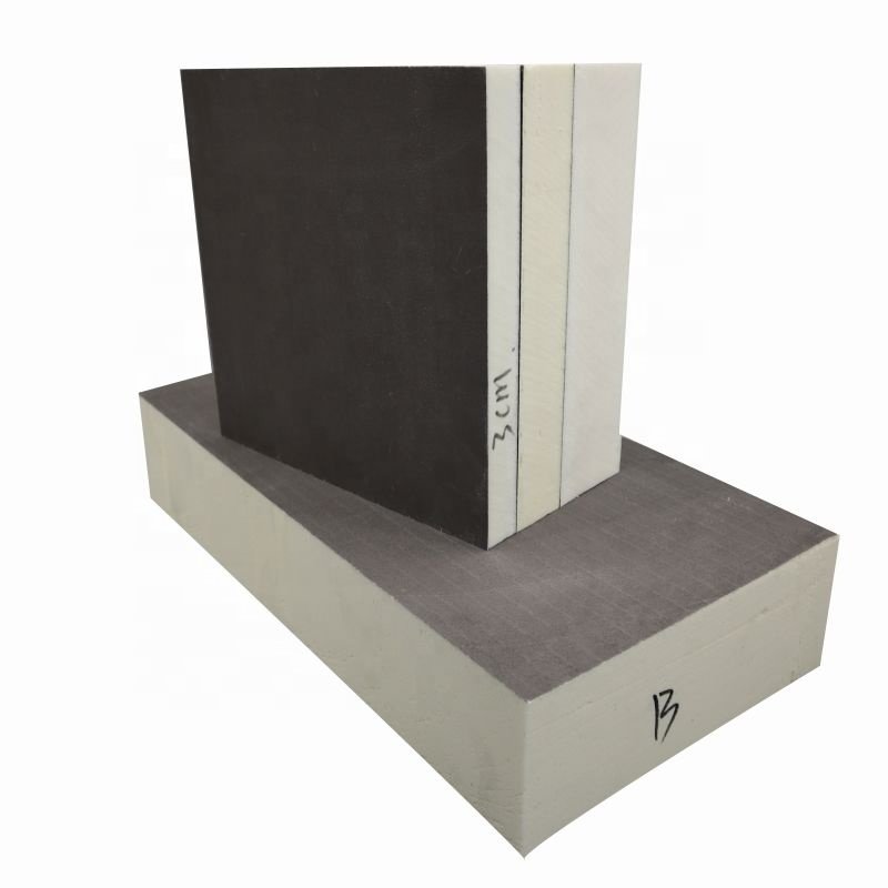Modern building insulation thermal material Mortar paper fiberglass PIR board