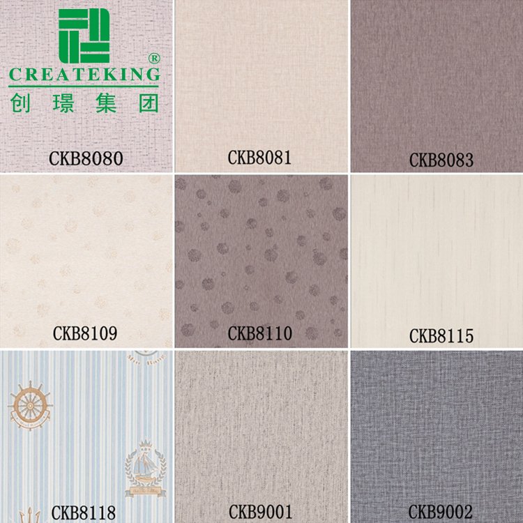 China Factory Building Materials Carbon Crystal Ene PVC Panel PVC Board For Home Hotel Wall Decor