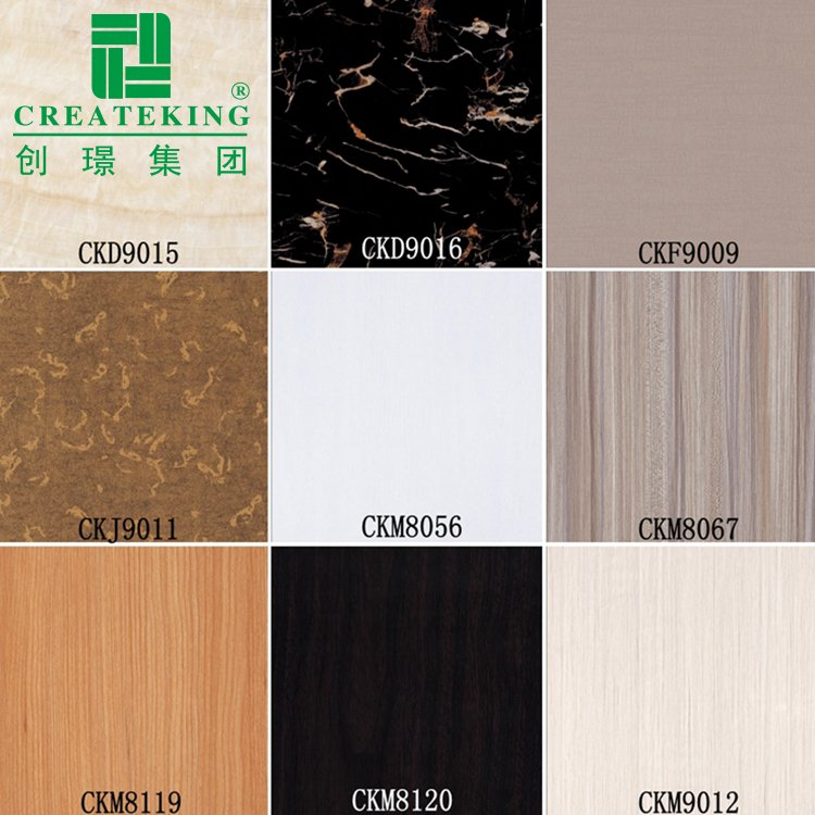 China Factory Building Materials Carbon Crystal Ene PVC Panel PVC Board For Home Hotel Wall Decor