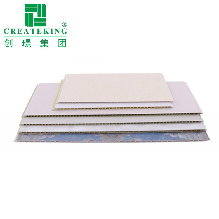 China Factory Building Materials Carbon Crystal Ene PVC Panel PVC Board For Home Hotel Wall Decor