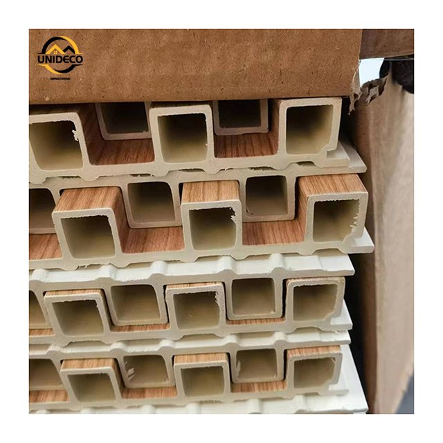 Factory Indoor Decor Wood Plastic Composite PVC Coating Cladding Fluted Wall Board WPC Interior Wall Panel