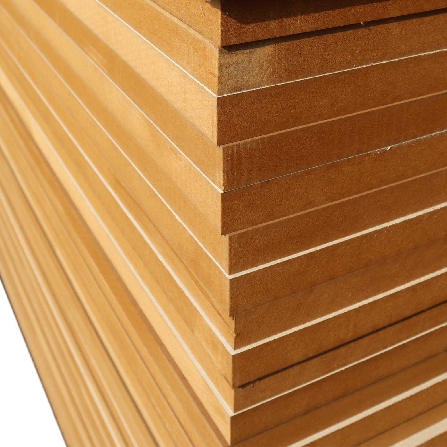 Customizable Color Melamine Boards 3mm / 5mm / 9mm / 12mm / 18mm MDF Wood Sheet Raw MDF Board