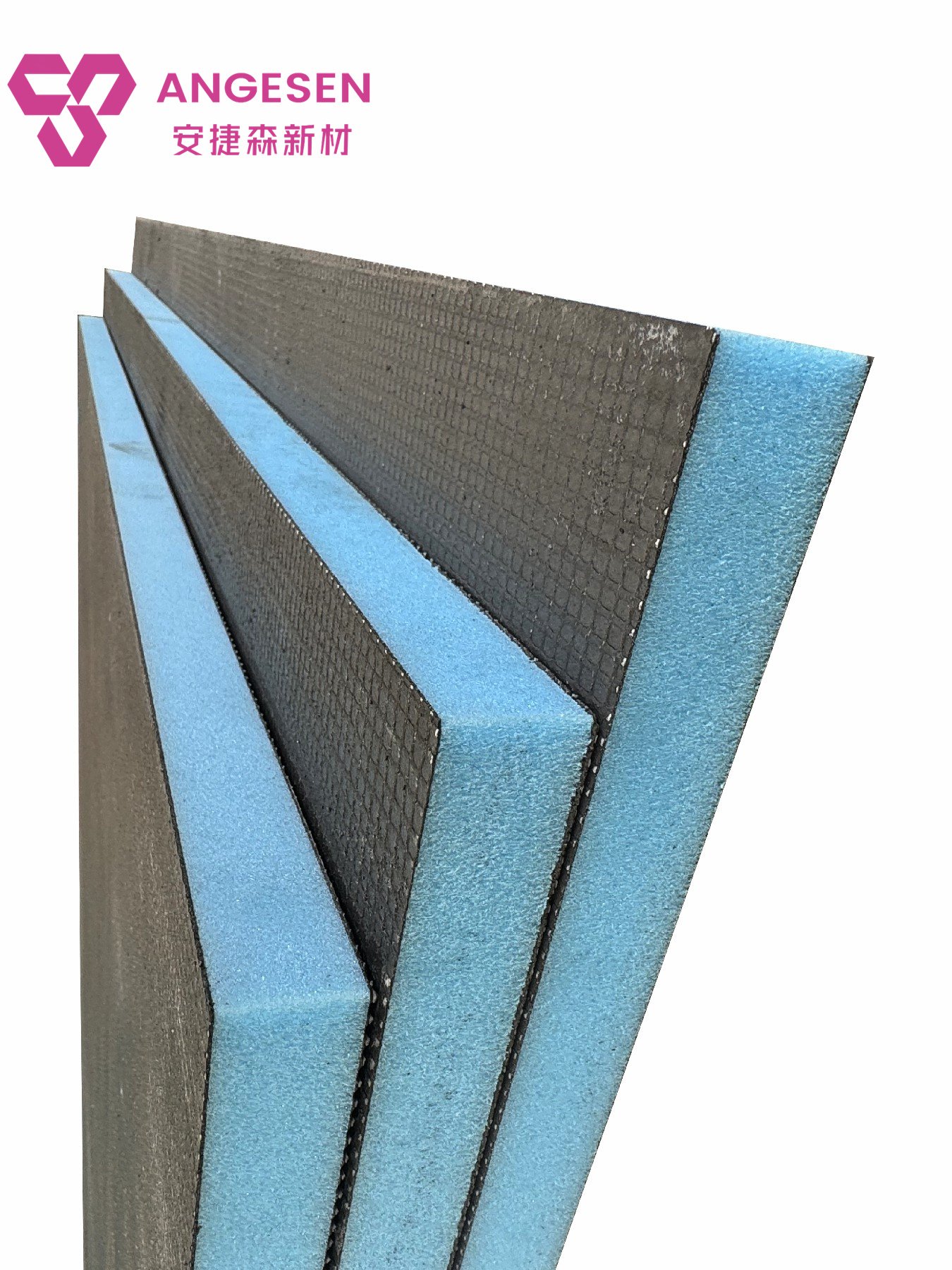 Angesen XPS Polystyrene Board High Molecular Coated Sandwich Panels for Apartment Construction