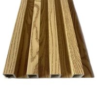wooden pvc wpc wall fluted panel interior decor wall cladding composite other boards