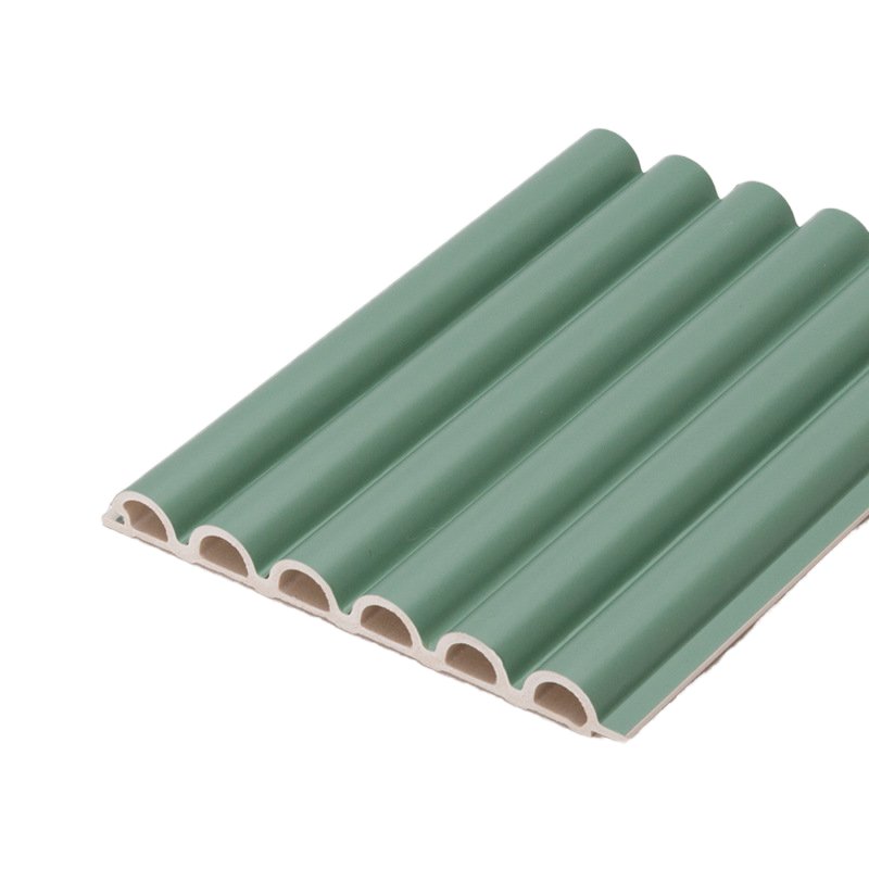 Waterproof PVC Fluted Wooden Grain Board Indoor Interior Wpc Wall Panel wall Panel Boards