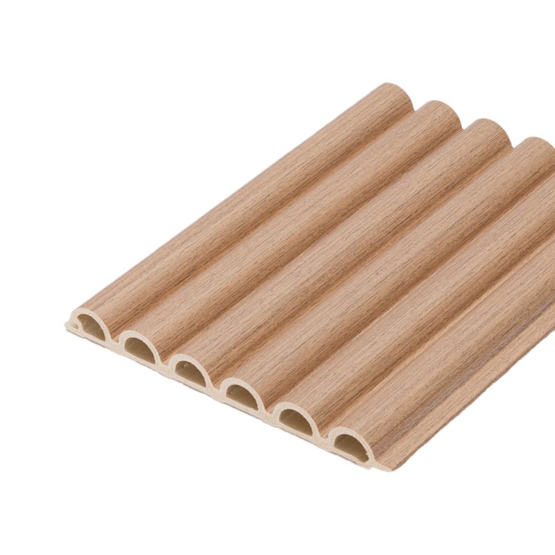 Waterproof PVC Fluted Wooden Grain Board Indoor Interior Wpc Wall Panel wall Panel Boards