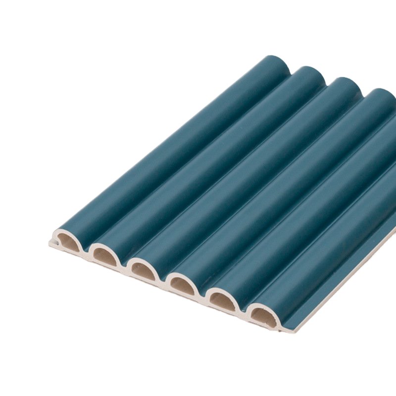 Waterproof PVC Fluted Wooden Grain Board Indoor Interior Wpc Wall Panel wall Panel Boards