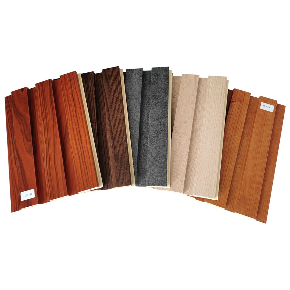 2022 high cost effective bamboo fiber wall panel interior wood grain pvc ceiling board decorative 3D wall other boards