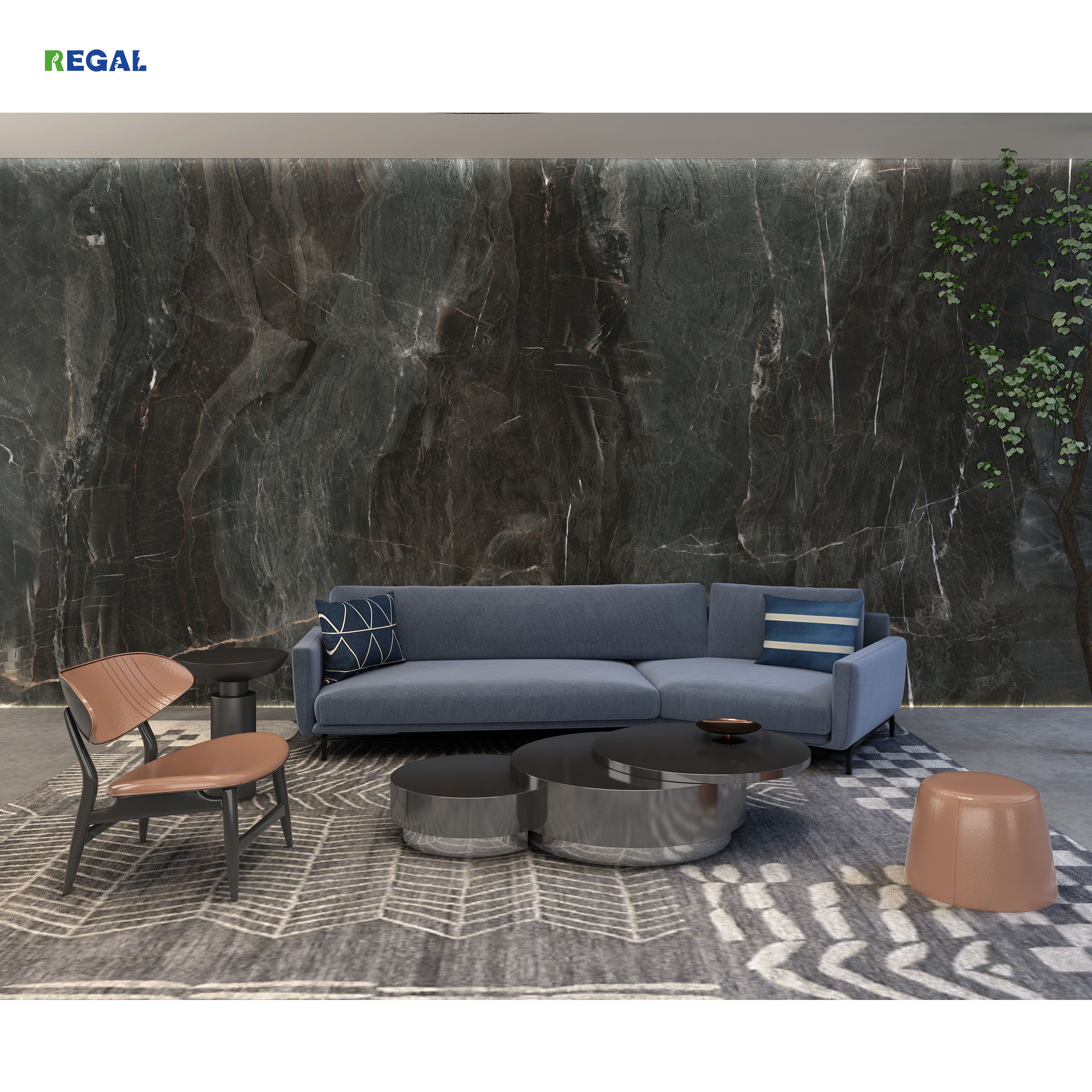 High quality Decorative wall panel factory price 3D interior wall cladding with big size