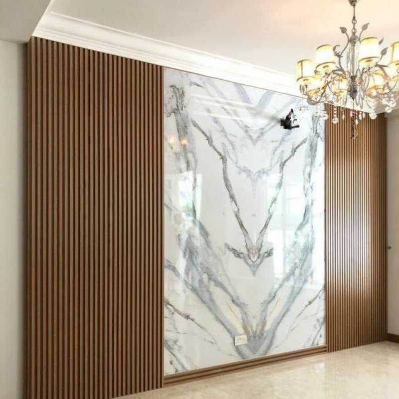 Factory Price Fireproof Waterproof others wallpapers/wall panels for Home Office Decorative wall board panel wpc wall cladding