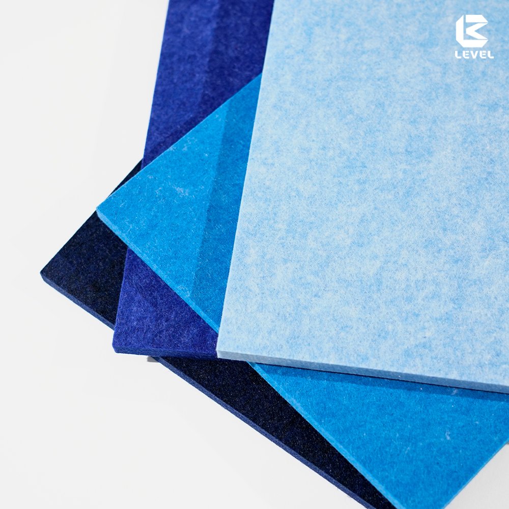 100% PET Sound Absorbing Ceiling Acoustic Panels Polyester Fiber Acoustic Panel Acoustic Wall Panel