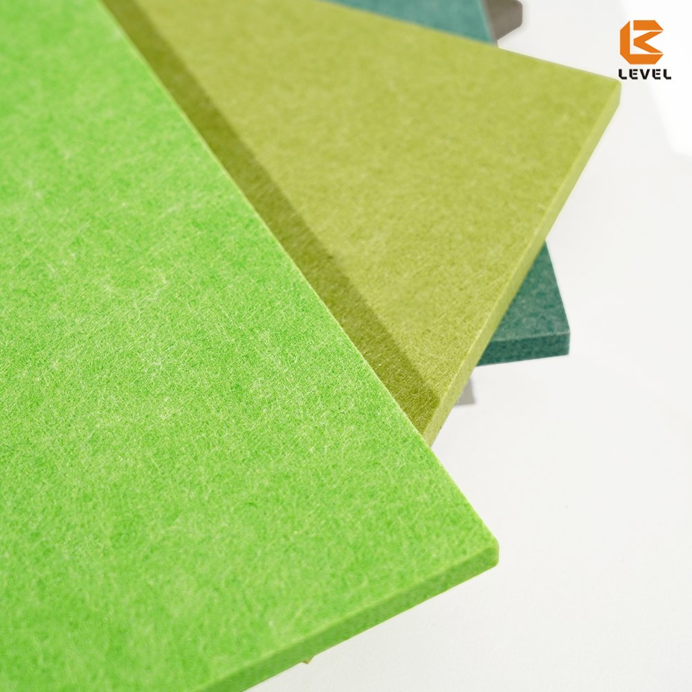 100% PET Sound Absorbing Ceiling Acoustic Panels Polyester Fiber Acoustic Panel Acoustic Wall Panel