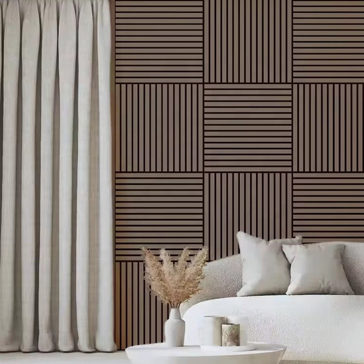 Goodsound Wood Slat Acoustic Panels Akupanel Classic Luxury Decorative Wood Wall Panel for Interior Decor