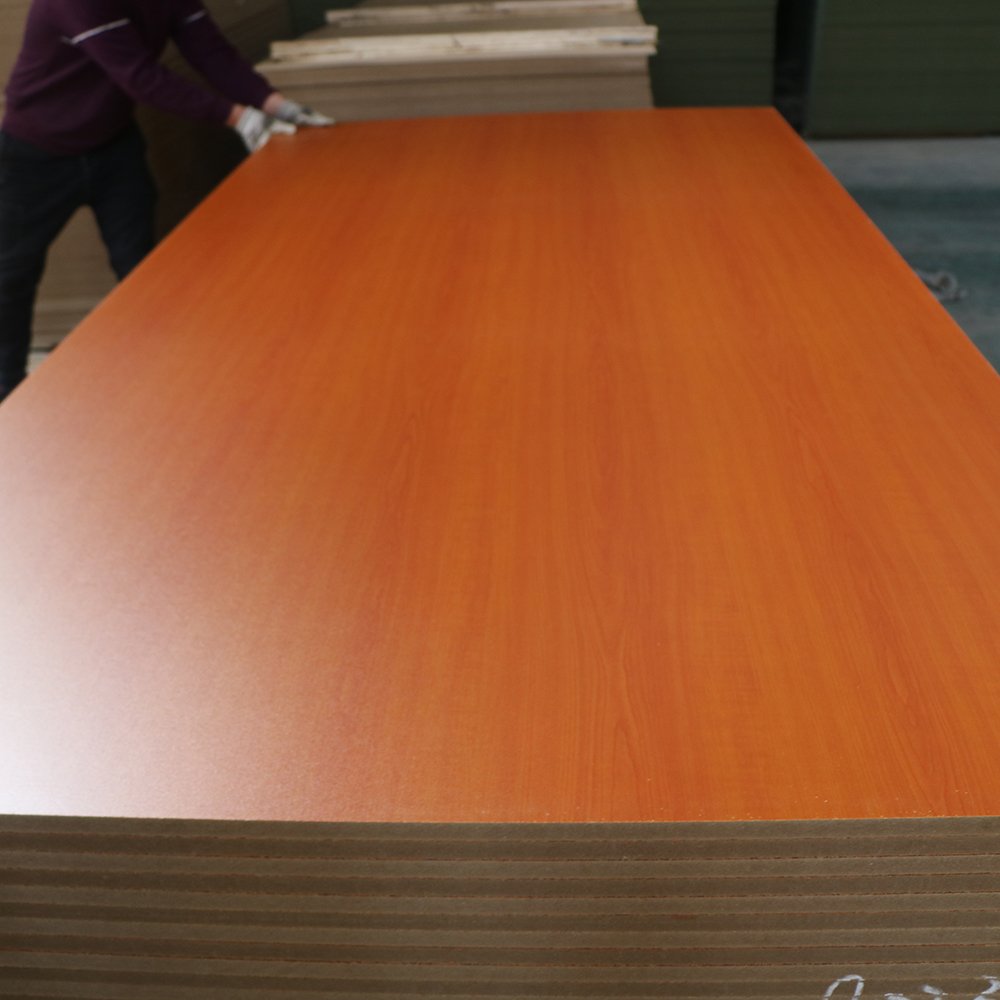 GTCO Decorative Customized Thickness 4*8FT Melamine Melamine MDF Board Melamine Face Plywood with CE ISO for Furniture