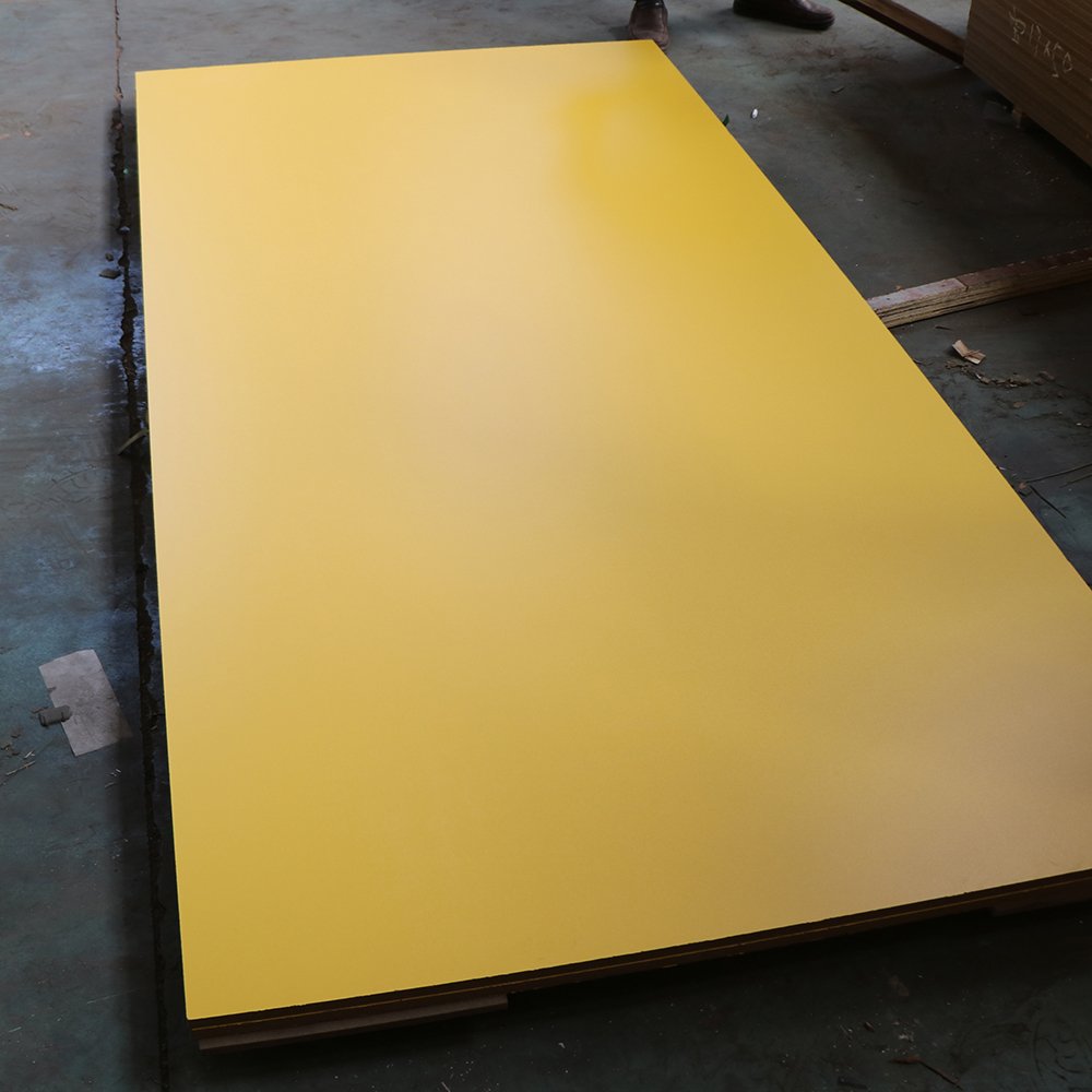 GTCO Decorative Customized Thickness 4*8FT Melamine Melamine MDF Board Melamine Face Plywood with CE ISO for Furniture