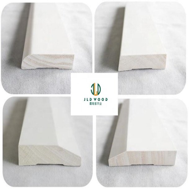 high quality plantation wood window mouldings skirting board baseboard