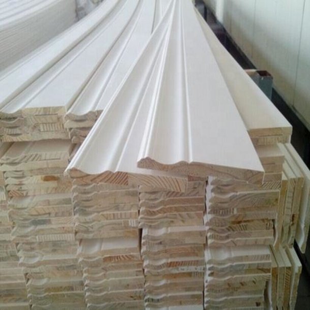 high quality plantation wood window mouldings skirting board baseboard