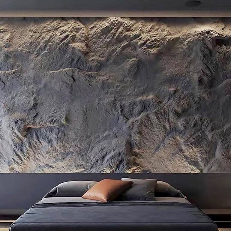 PU Stone Fire Wall Panel Background Wall Board Cladding Faux Stone Lightweight Stone Polyurethane Foam