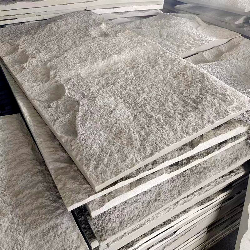 PU Stone Fire Wall Panel Background Wall Board Cladding Faux Stone Lightweight Stone Polyurethane Foam