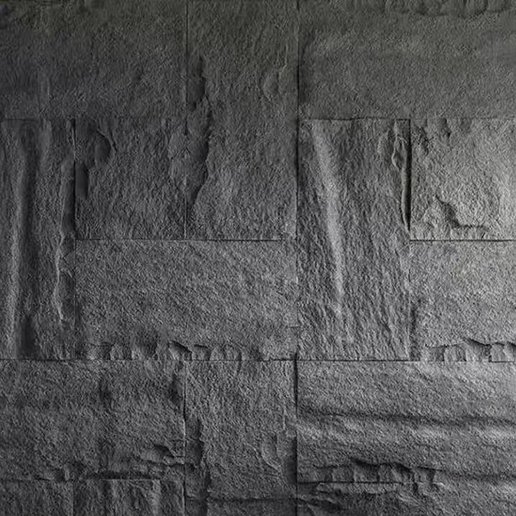 PU Stone Fire Wall Panel Background Wall Board Cladding Faux Stone Lightweight Stone Polyurethane Foam
