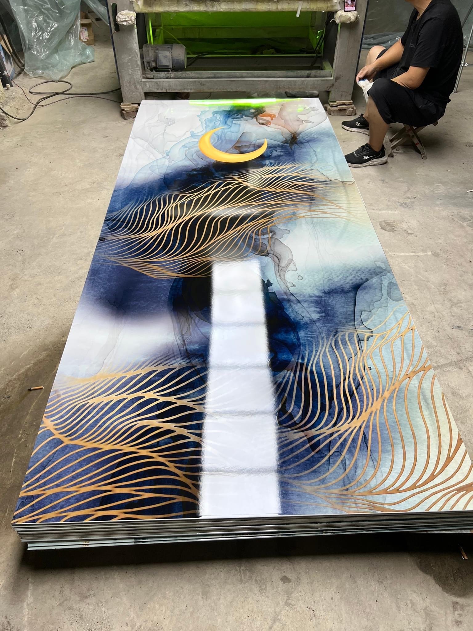 High Glossy Made In China 3d Uv Marble Plastic Sheet Pvc Wall Panel Interior Decorative Pvc Uv Marble Sheet Board