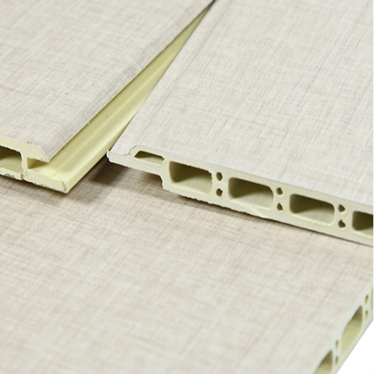 In-stock supply of ecological wood bamboo fiber integrated wall boards fast installation wall panels wood plastic PVC siding moi