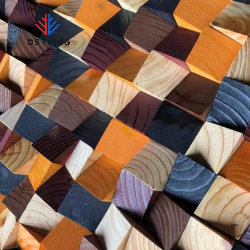 AISEN DSTHING 2023 Hot Selling Factory Price 3d Decor Home Interior Solid Wood Wall Panel