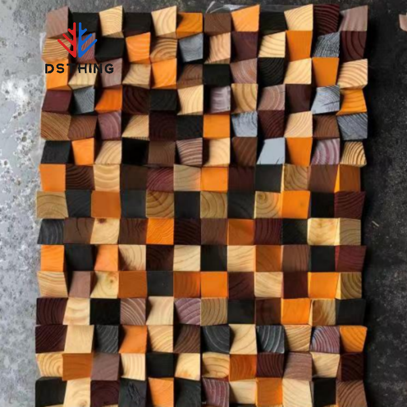 AISEN DSTHING 2023 Hot Selling Factory Price 3d Decor Home Interior Solid Wood Wall Panel