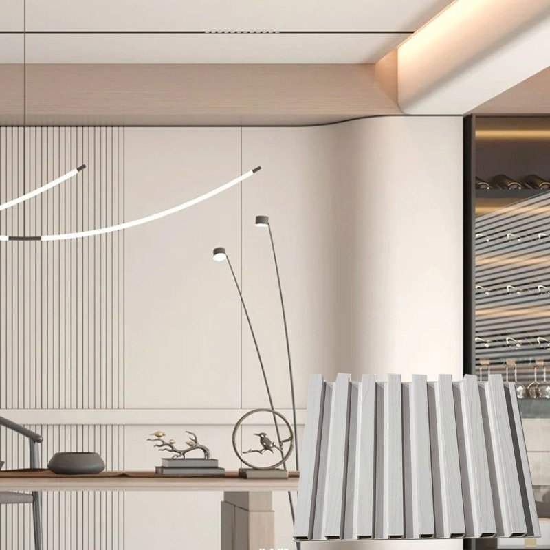 Custom Interior Decorative Strip Wood Alternative wall panels and boards