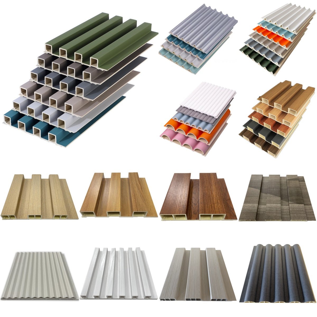 Custom Interior Decorative Strip Wood Alternative wall panels and boards