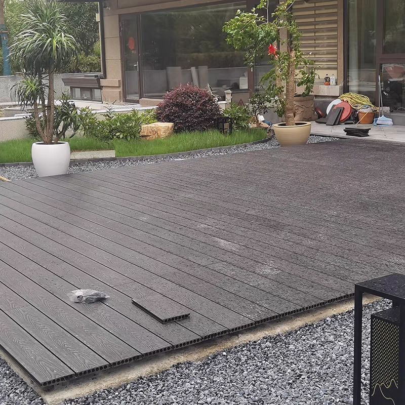 High Quality Wood Alternatives Wpc Decking Uv Resistance Outdoor Co-Extrusion Composite WPC Decking Floor