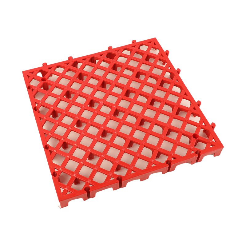 30mm diamond pattern thickened wear-resistant hydrophobic PVC grille board, car wash room drainage floor mat without grooves