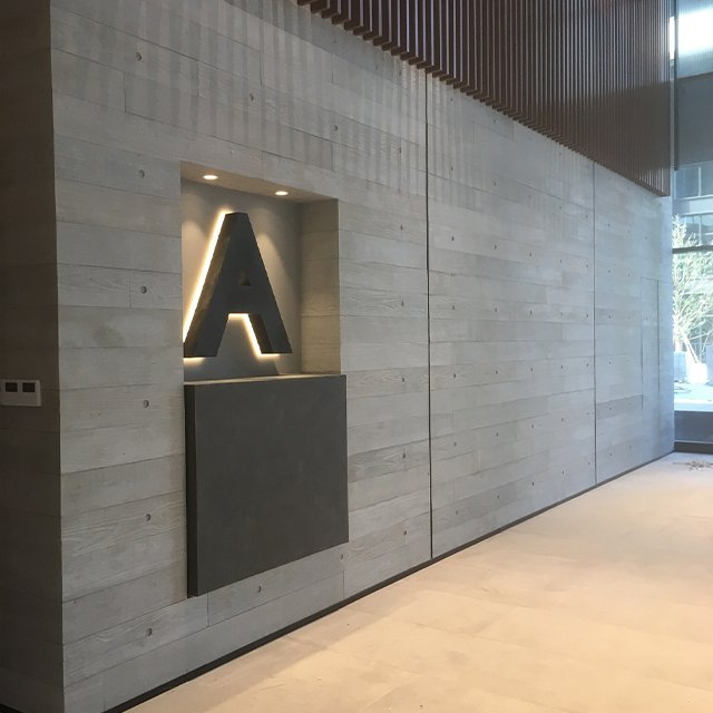 House Exterior Wall Protecting Panel Art Decoration Cement board